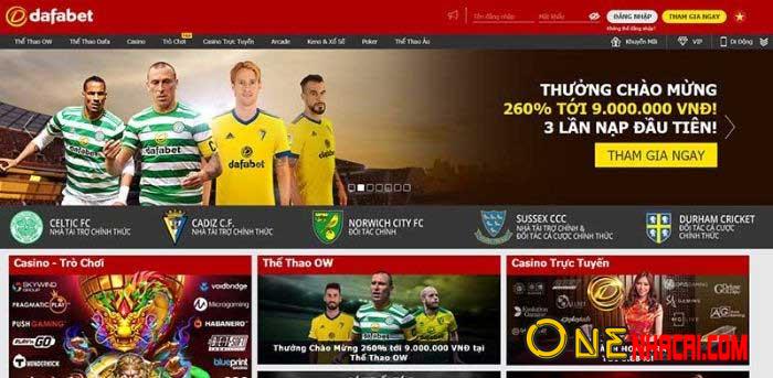 Dafabet - thương hiệu cược bóng đá online uy tín châu Âu