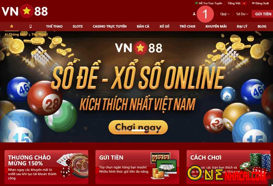 VN88 - Nhà cái chuyên ghi lô đề online