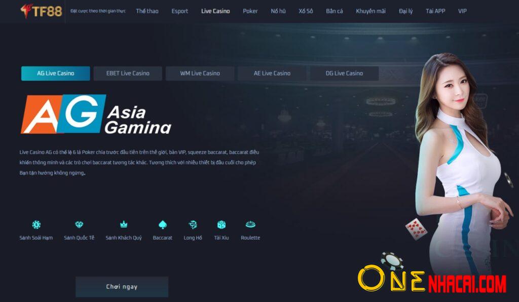 Casino Online có nhiều sảnh với tỉ lệ cá cược hấp dẫn
